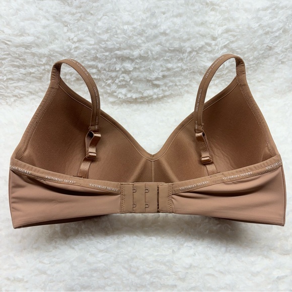 Victoria’s Secret T-Shirt Lightly Lined Wireless Bra 34DDD Nude Neutral - Picture 3 of 6
